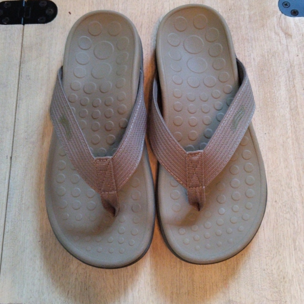 Vionic Wave Nylon Strap Flip Flop Sandals Women's 7